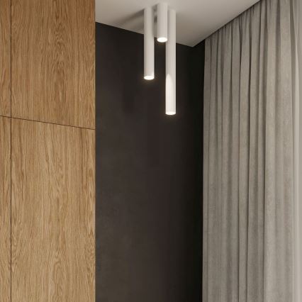 Spot LAGOS 1xGU10/10W/230V 10 cm wit