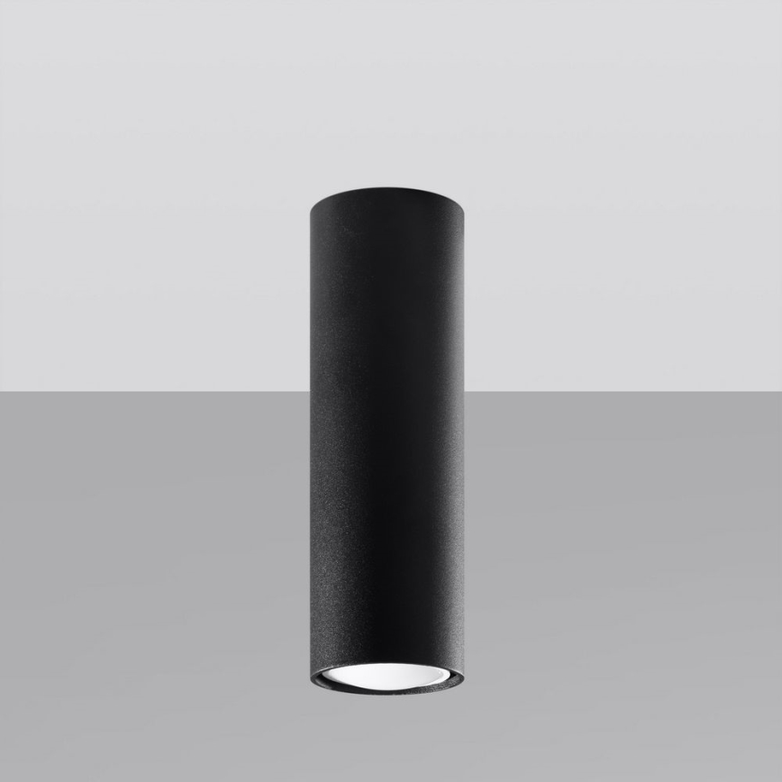 Spot LAGOS 1xGU10/10W/230V 20 cm zwart