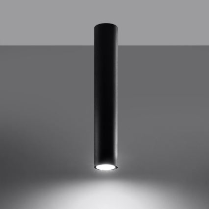 Spot LAGOS 1xGU10/10W/230V 40 cm zwart