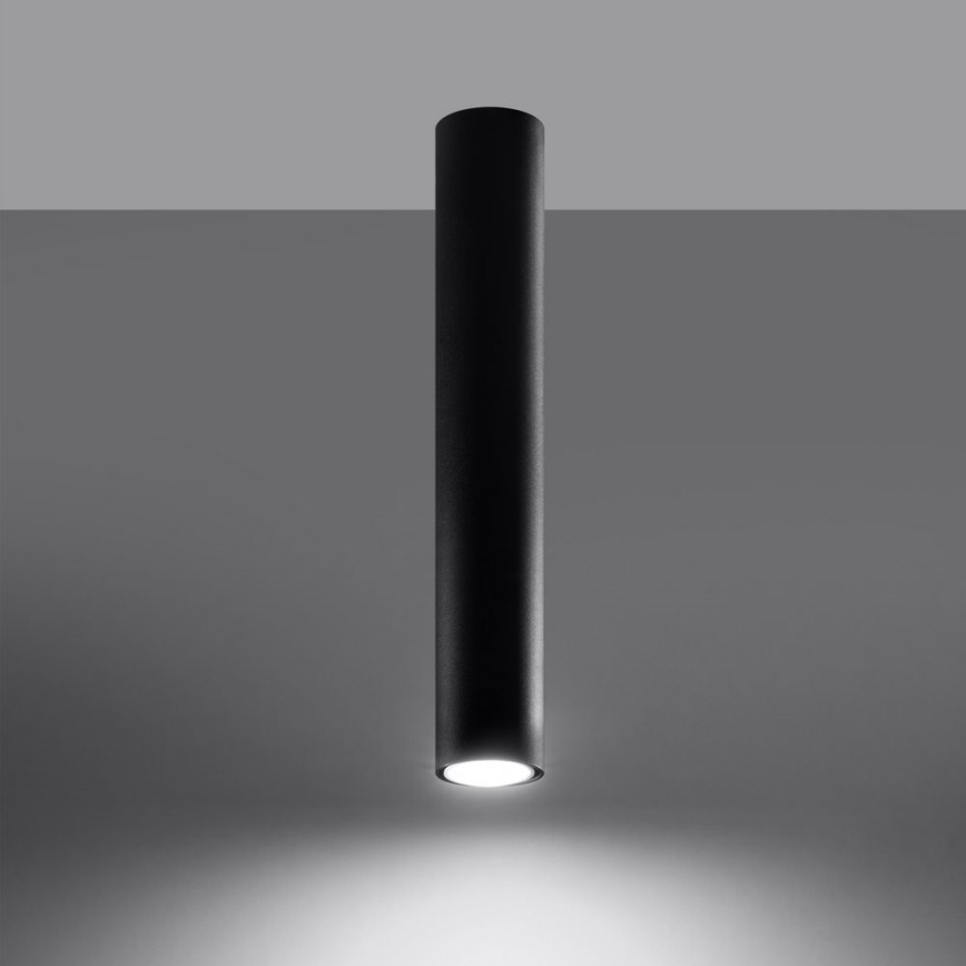 Spot LAGOS 1xGU10/10W/230V 40 cm zwart