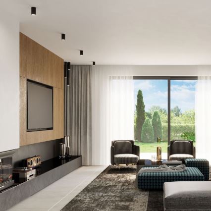 Spot LAGOS 1xGU10/10W/230V 60 cm zwart
