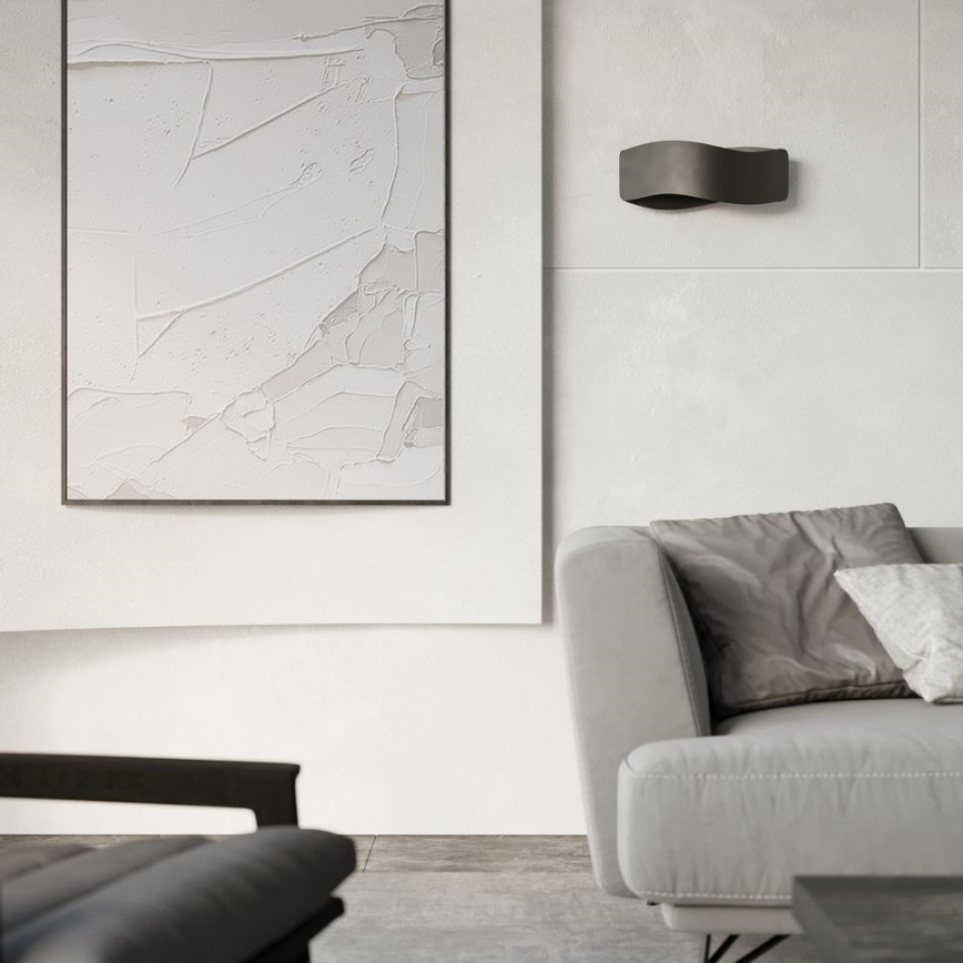 Wandlamp TILA 2xG9/40W/230V 40 cm zwart