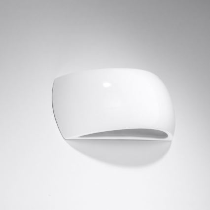 Wandlamp PONTIUS 1xG9/40W/230V glanzend wit