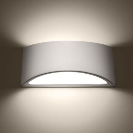 Wandlamp VIXEN 1xG9/40W/230V glanzend wit