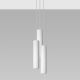 Hanglamp aan een koord LAGOS 3xGU10/40W/230V wit