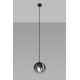 Hanglamp aan een koord TULOS 1xE27/60W/230V zwart