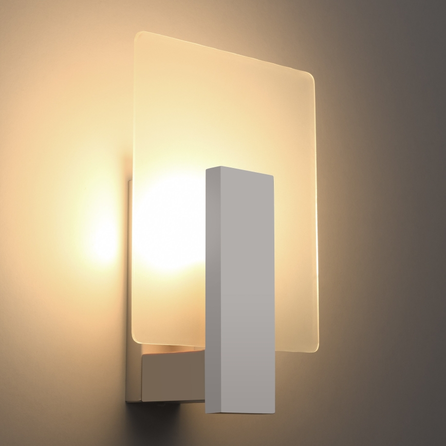Wandlamp LAPPO 1xE14/10W/230V wit