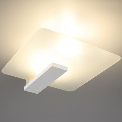 Plafondlamp LAPPO 2x E27/15W/230V wit