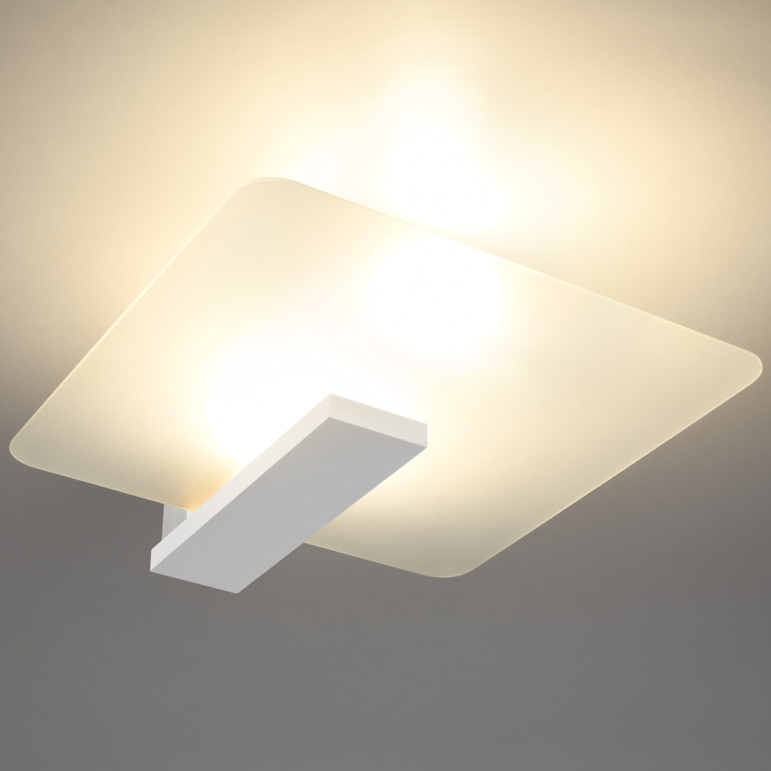 Plafondlamp LAPPO 2x E27/15W/230V wit