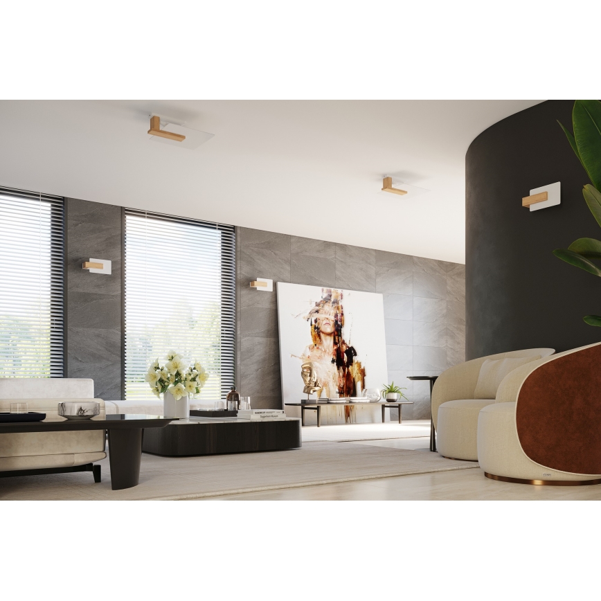 Wandlamp LAPPO 1xE14/10W/230V beige