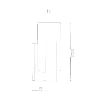 Wandlamp LAPPO 1xE14/10W/230V beige