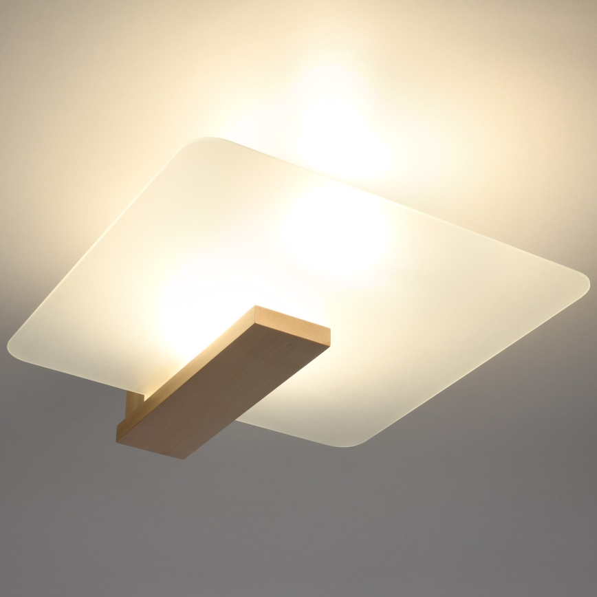 Plafondlamp LAPPO 2xE27/15W/230V beige