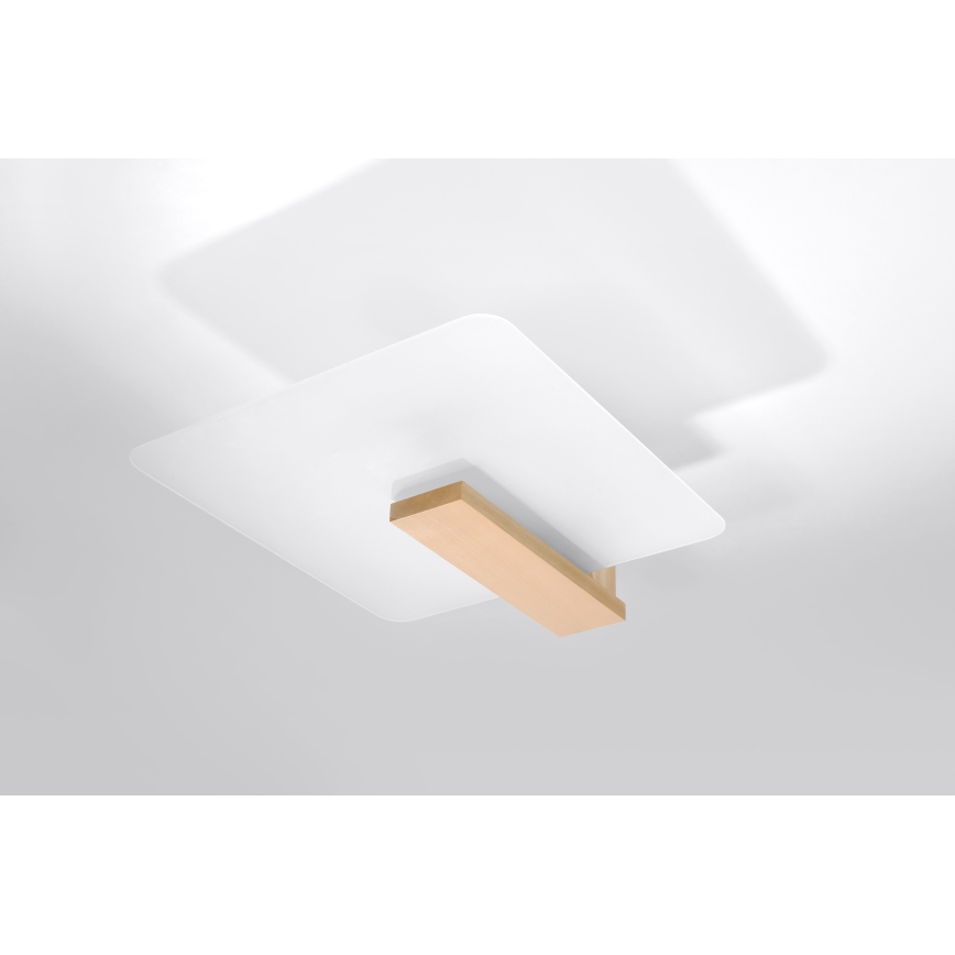 Plafondlamp LAPPO 2xE27/15W/230V beige