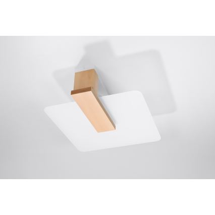 Plafondlamp LAPPO 2xE27/15W/230V beige