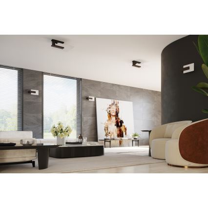 Plafondlamp LAPPO 2xE27/15W/230V wenge