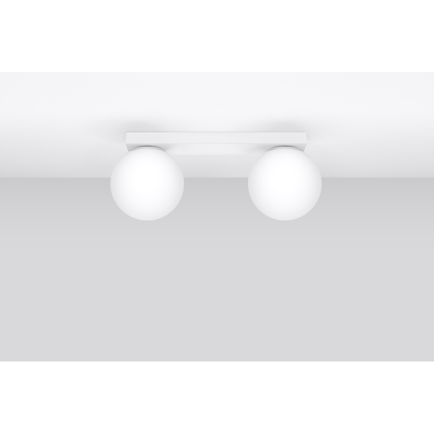 Plafondlamp YOLI 2xG9/12W/230V wit