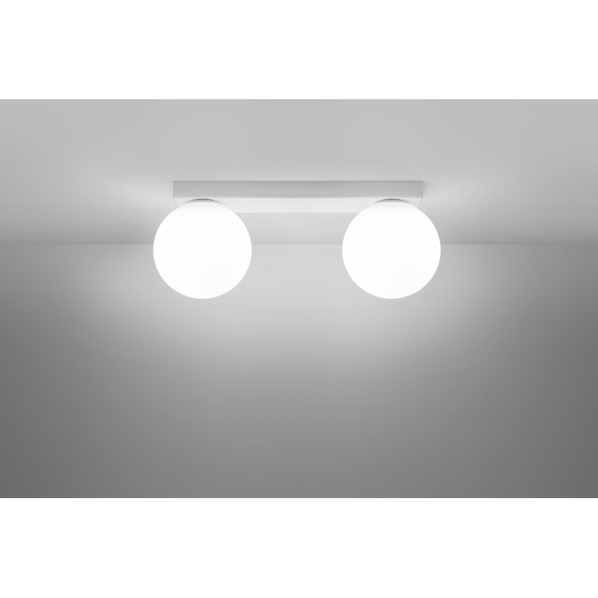 Plafondlamp YOLI 2xG9/12W/230V wit