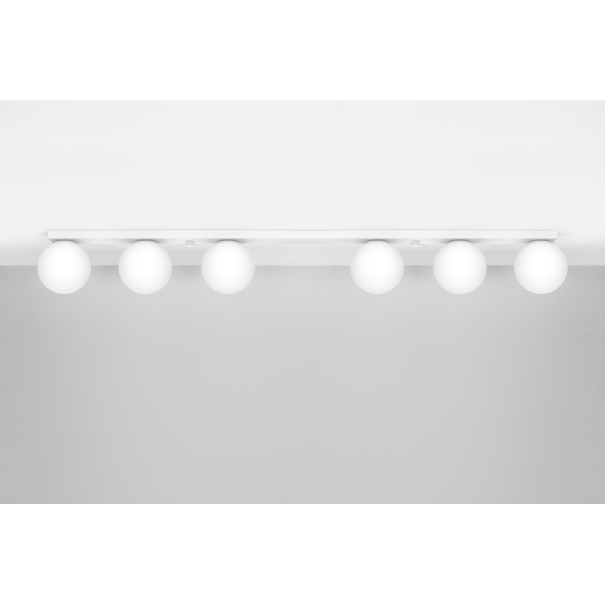 Plafondlamp YOLI 6xG9/12W/230V wit
