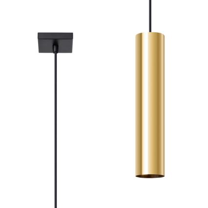 Hanglamp aan een koord LAGOS 1xGU10/10W/230V goud