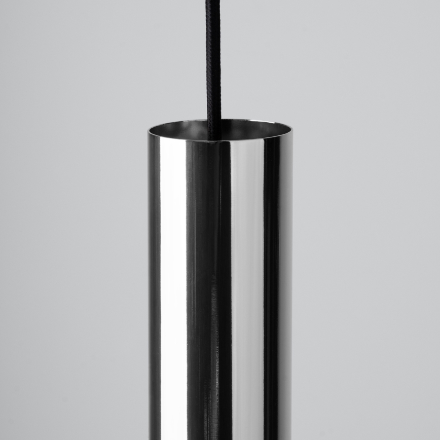 Hanglamp aan een koord LAGOS 1xGU10/10W/230V glanzend chroom