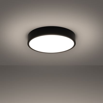 LED plafondlamp ONYX, 32W/230V, Ø 40 cm, zwart