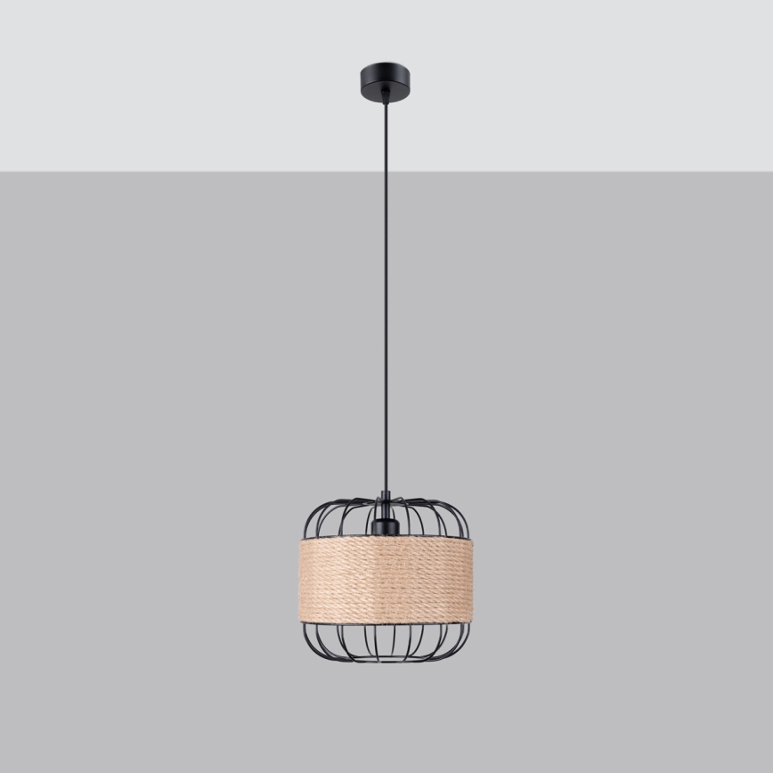 Hanglamp aan een koord FOST 1xE27/15W/230V
