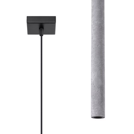 Hanglamp aan een koord PASTELO 1xG9/8W/230V beton