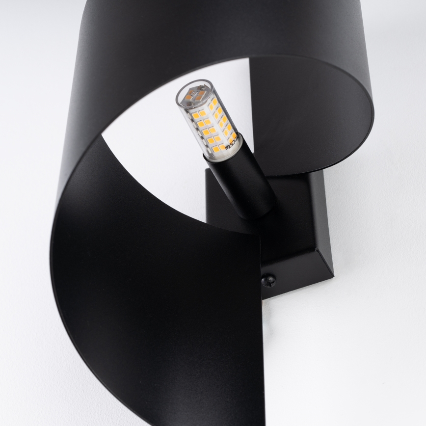Wandlamp TALASSA 1xG9/8W/230V zwart