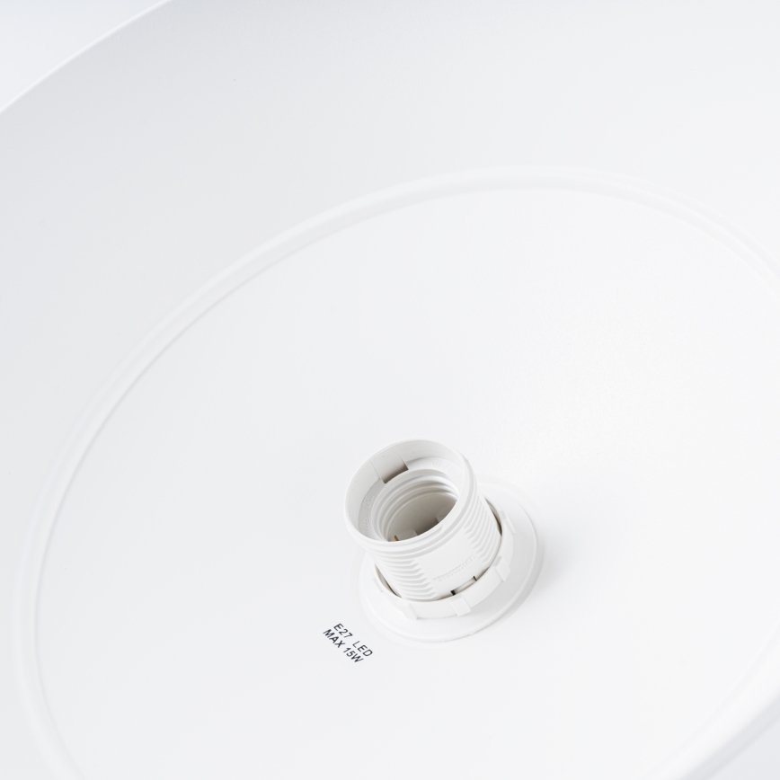 Hanglamp aan een koord FANO 1xE27/15W/230V diameter 34 cm wit