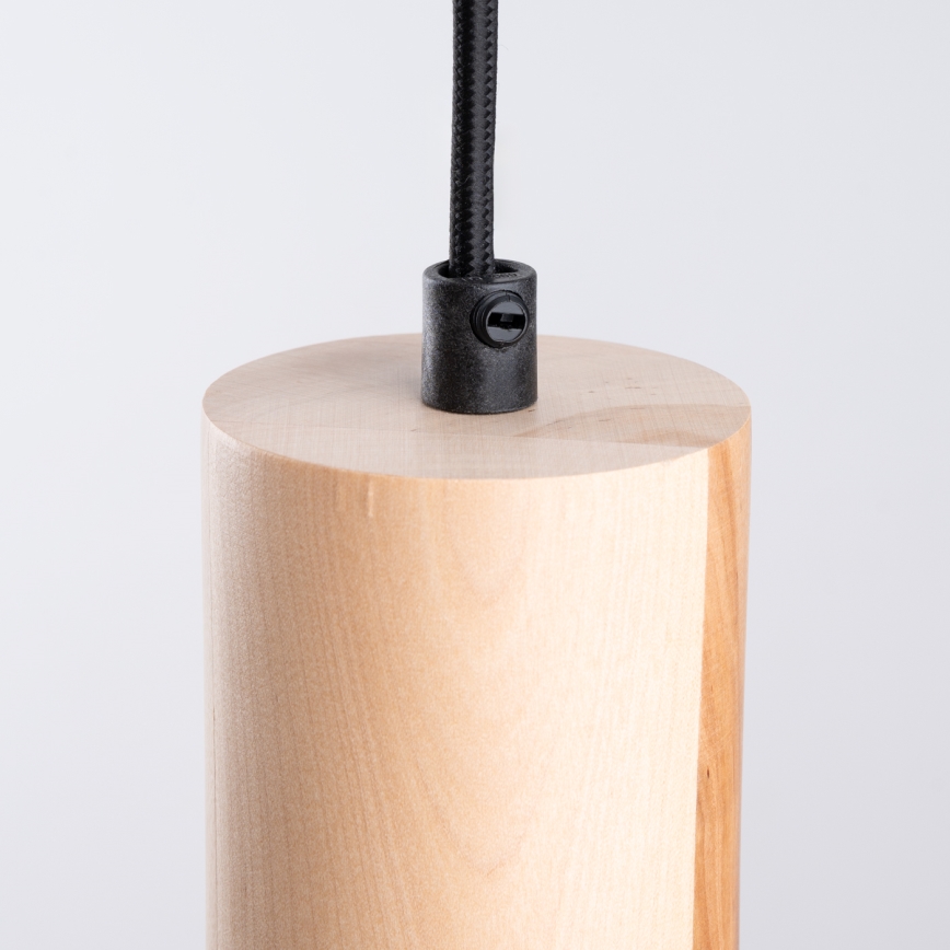 Hanglamp aan een koord FANO 1xE27/15W/230V diameter 34 cm zwart