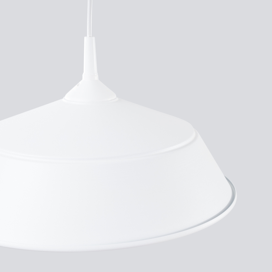 Hanglamp aan een koord FRIKA 1xE27/15W/230V diameter 34 cm wit