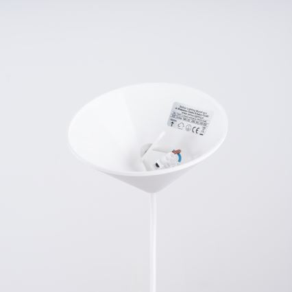 Hanglamp aan een koord FRIKA 1xE27/15W/230V diameter 34 cm wit