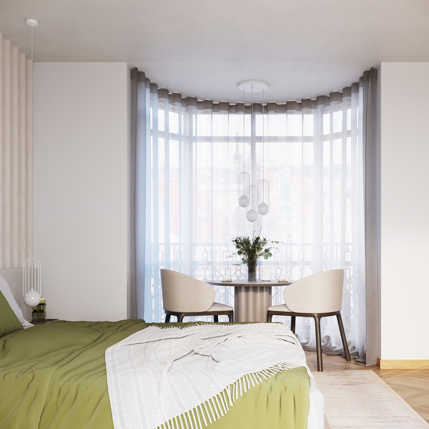 Hanglamp aan een koord BRINA 1xG9/8W/230V wit