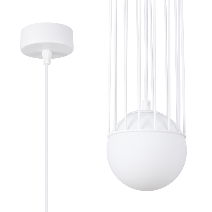 Hanglamp aan een koord BRINA 1xG9/8W/230V wit