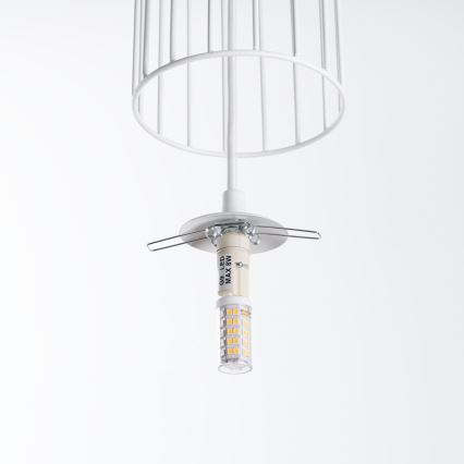 Hanglamp aan een koord BRINA 1xG9/8W/230V wit