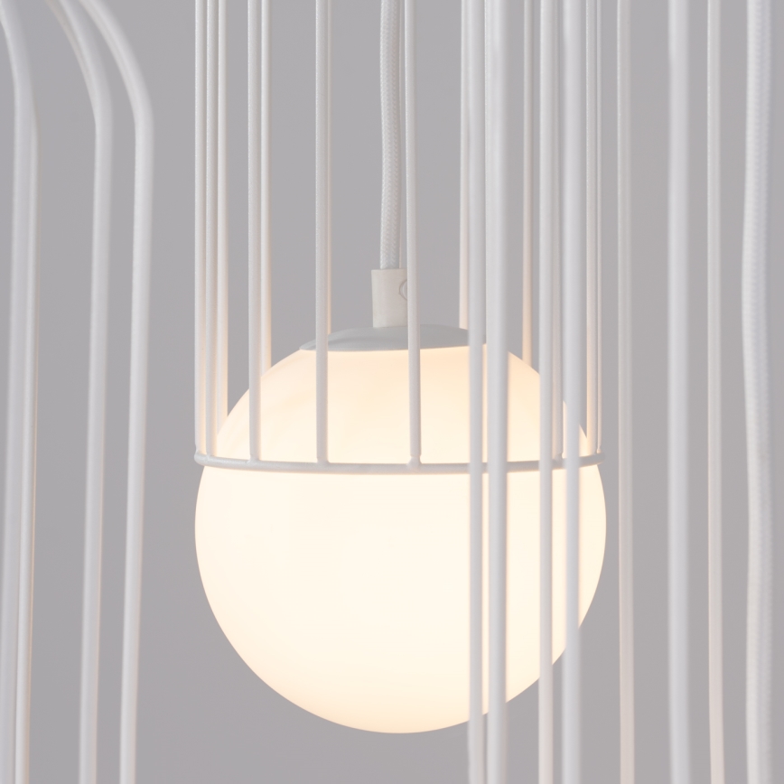 Hanglamp aan een koord BRINA 3xG9/8W/230V wit