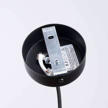 Hanglamp aan een koord ELECTRA 1xGU10/10W/230V beton/grijs