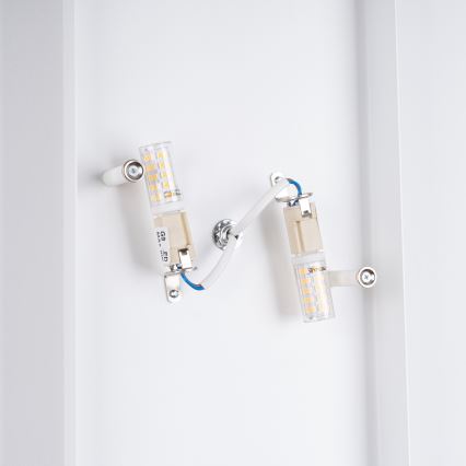 Wandlamp DURLIN 2xG9/8W/230V wit