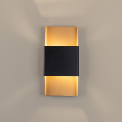 Wandlamp DURLIN 2xG9/8W/230V goud/zwart