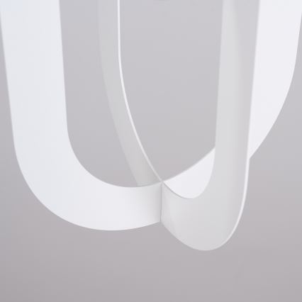 Hanglamp aan een koord NICUS 1xE27/15W/230V wit