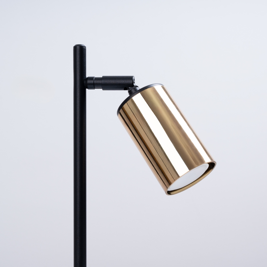 Tafellamp WINX 1xGU10/10W/230V zwart/goud