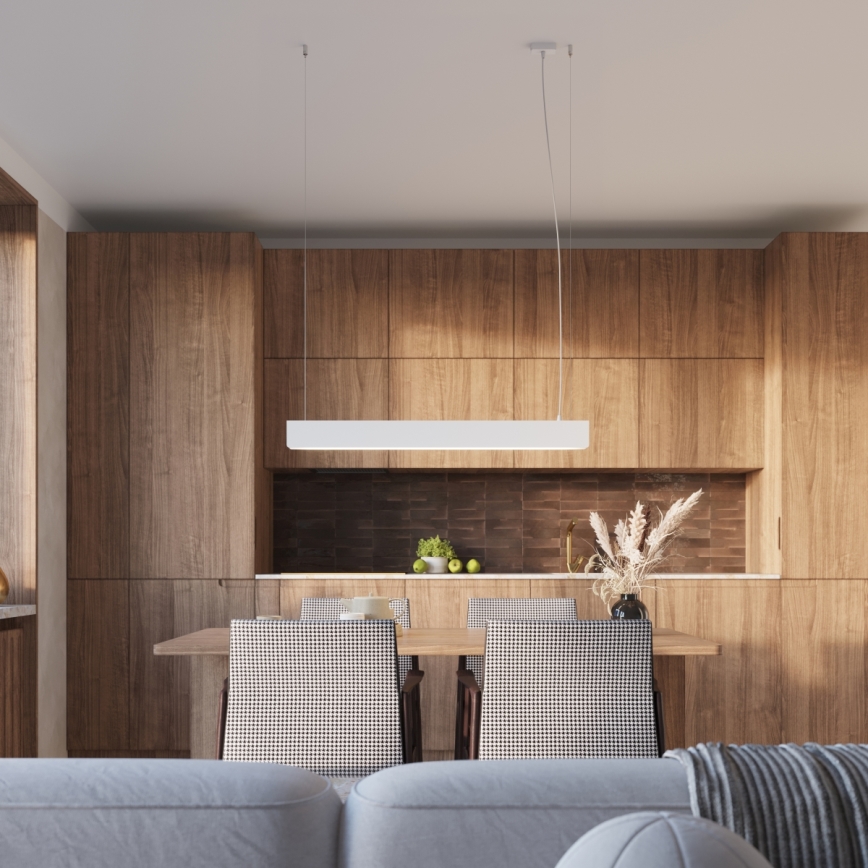 LED Hanglamp aan een koord SPARK 1xG13/8,5W/230V wit