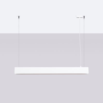 LED Hanglamp aan een koord SPARK 1xG13/8,5W/230V wit