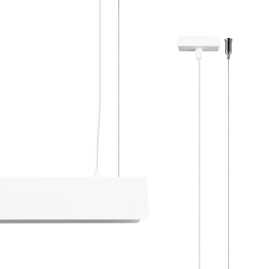 LED Hanglamp aan een koord SPARK 1xG13/8,5W/230V wit