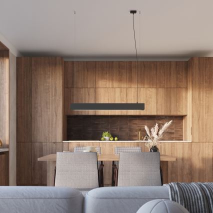 LED Hanglamp aan een koord SPARK 1xG13/8,5W/230V zwart