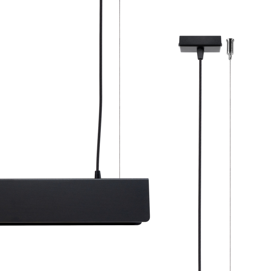 LED Hanglamp aan een koord SPARK 1xG13/8,5W/230V zwart