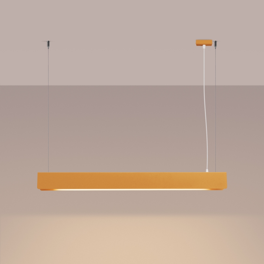 LED Hanglamp aan een koord SPARK 1xG13/8,5W/230V goud
