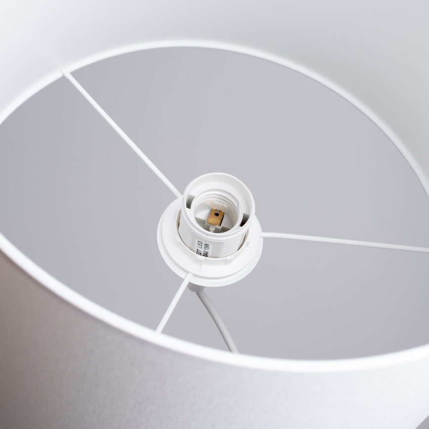 Hanglamp aan een koord NOVA 1xE27/15W/230V diameter 30 cm wit