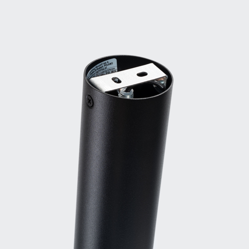 Spot NERO 1xGU10/10W/230V 22,5 cm zwart/glanzend chroom