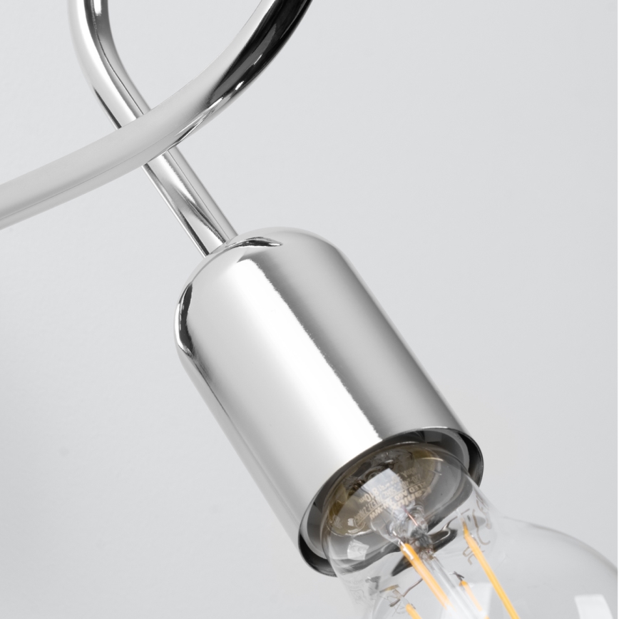 Wandlamp LOOP 1xE27/15W/230V glanzend chroom